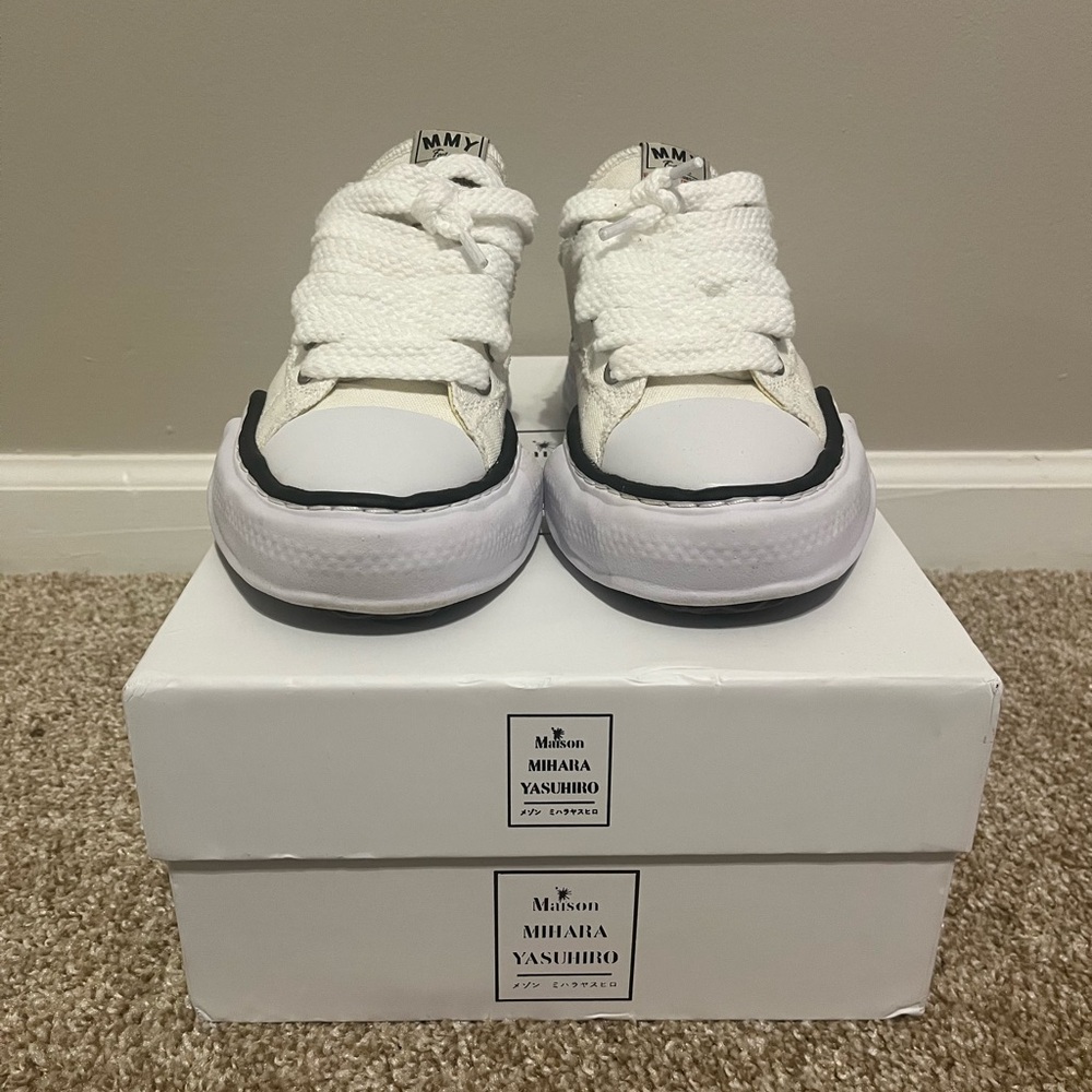 Maison Mihara Yasuhiro Peterson OG Sole Canvas Low